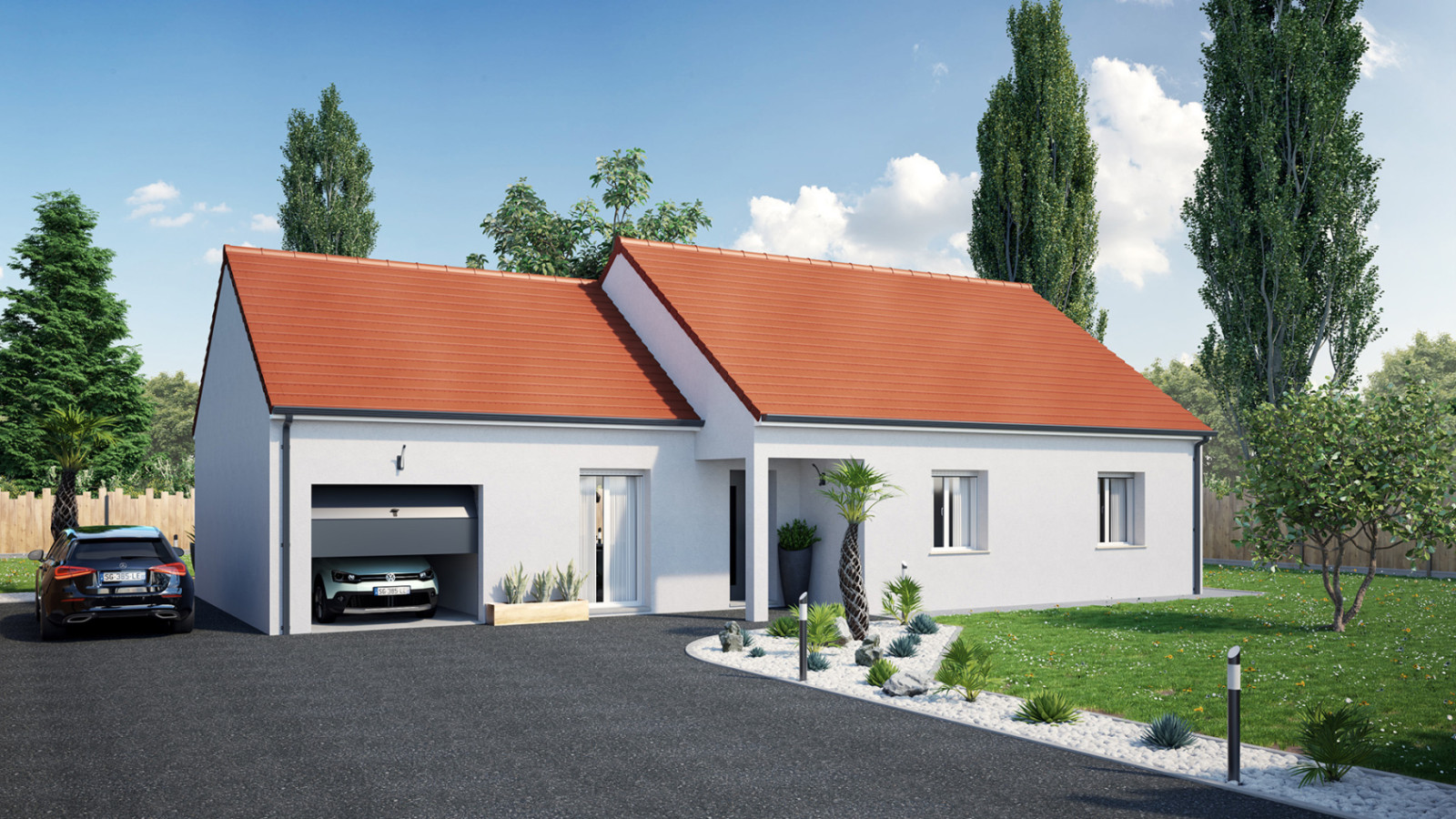 Maison neuve à Gaubertin avec 4 chambres sur terrain de 870m2 / image 2