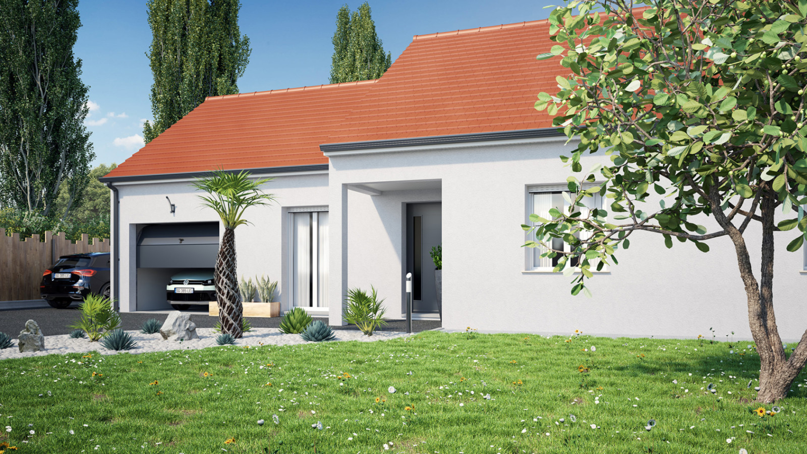 Maison neuve à Gaubertin avec 4 chambres sur terrain de 870m2 / image 4