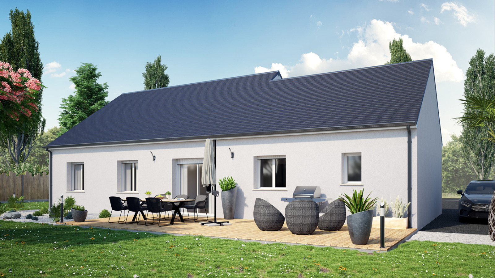 Maison neuve à Courtenay avec 4 chambres sur terrain de 950m2 / image 5