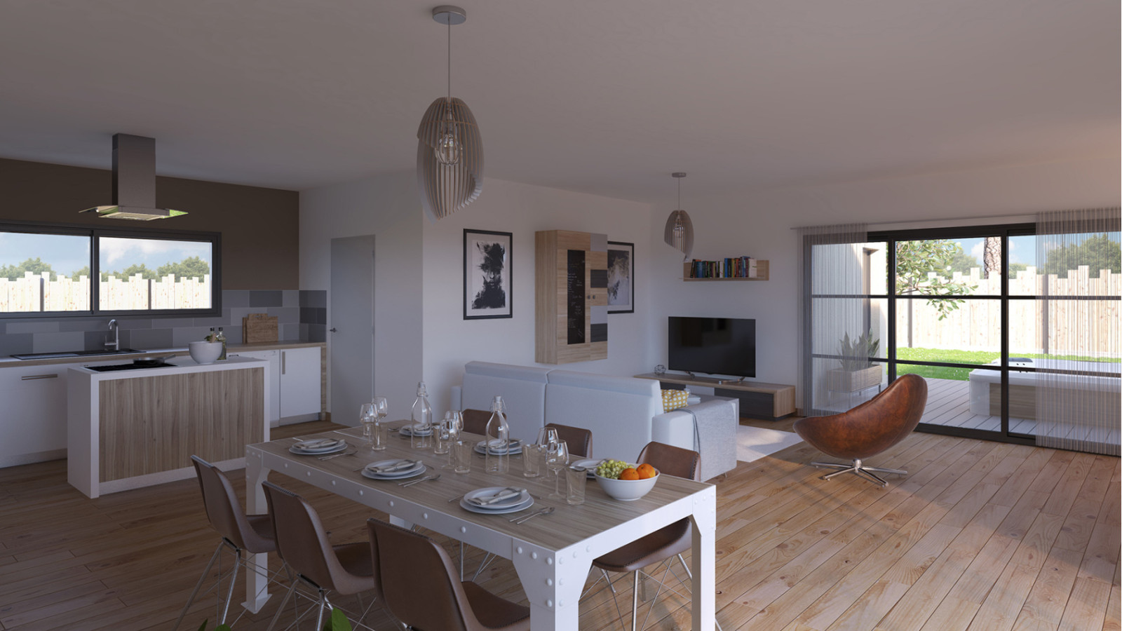 Maison neuve à Yzeures-sur-Creuse avec 4 chambres sur terrain de 1530m2 / image 5