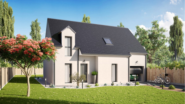 Maison neuve à Vineuil avec 4 chambres sur terrain de 590m2 - image 1