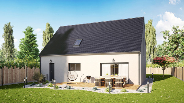 Maison neuve à Vineuil avec 4 chambres sur terrain de 590m2 - image 2