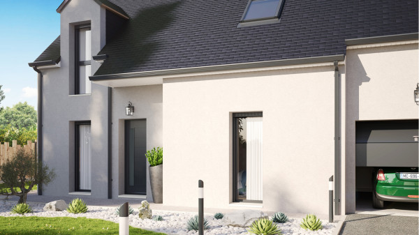 Maison neuve à Vineuil avec 4 chambres sur terrain de 590m2 - image 3