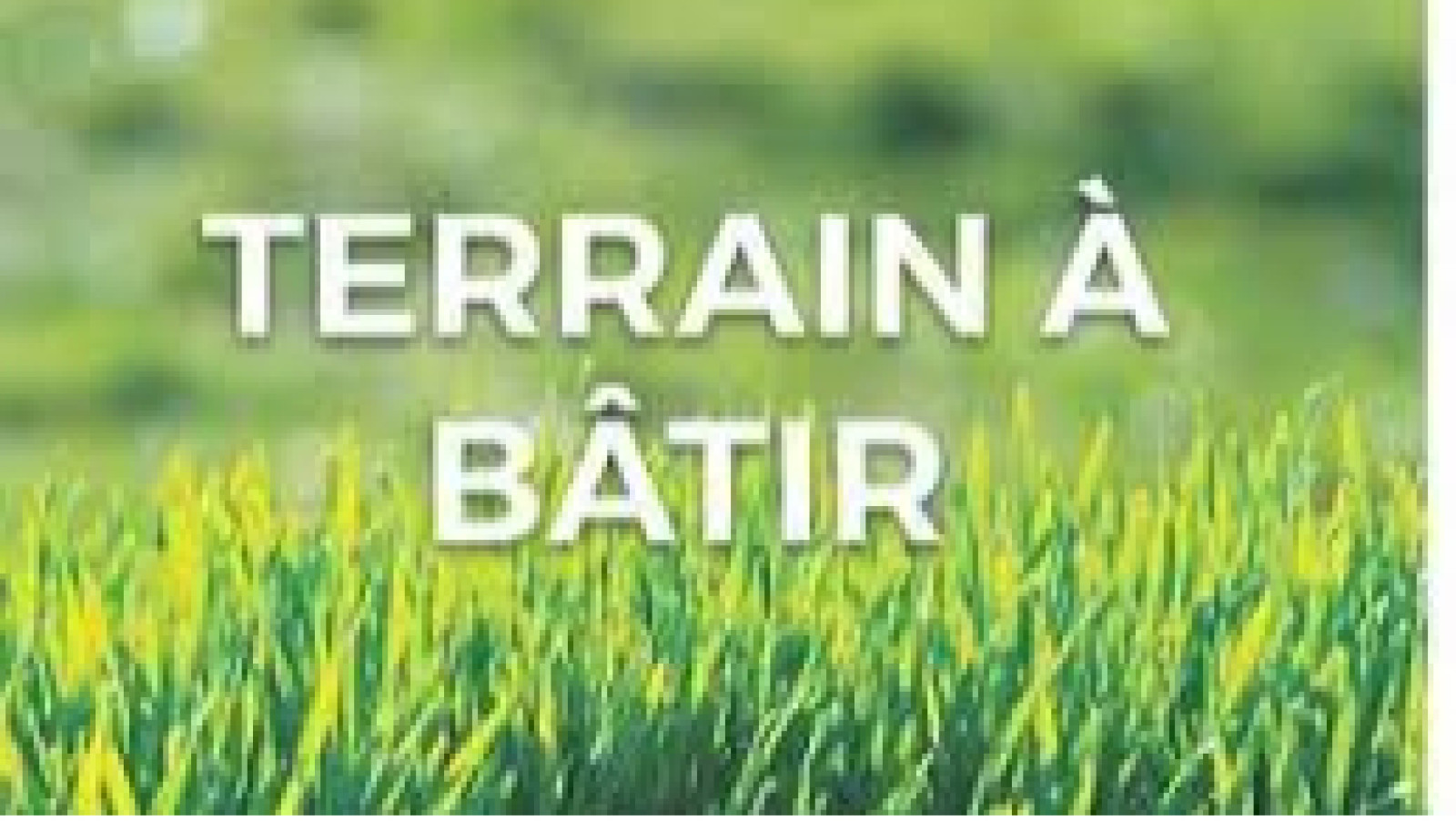 Terrain constructible de 580m2 à Toury