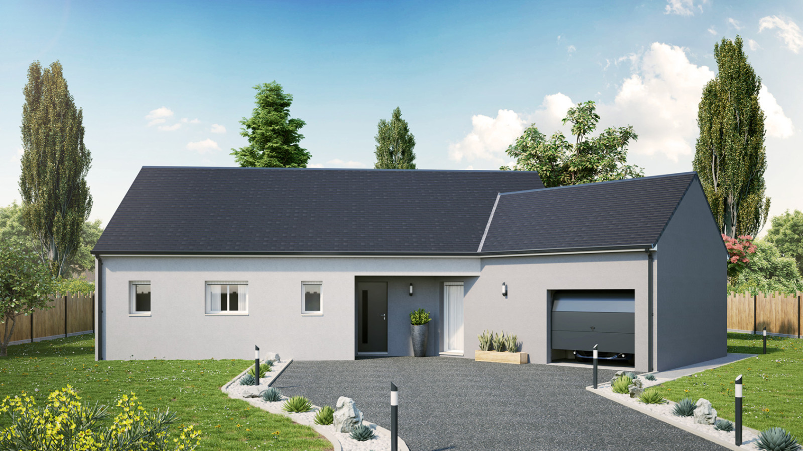 Maison neuve à Paucourt avec 3 chambres sur terrain de 780m2 / image 2