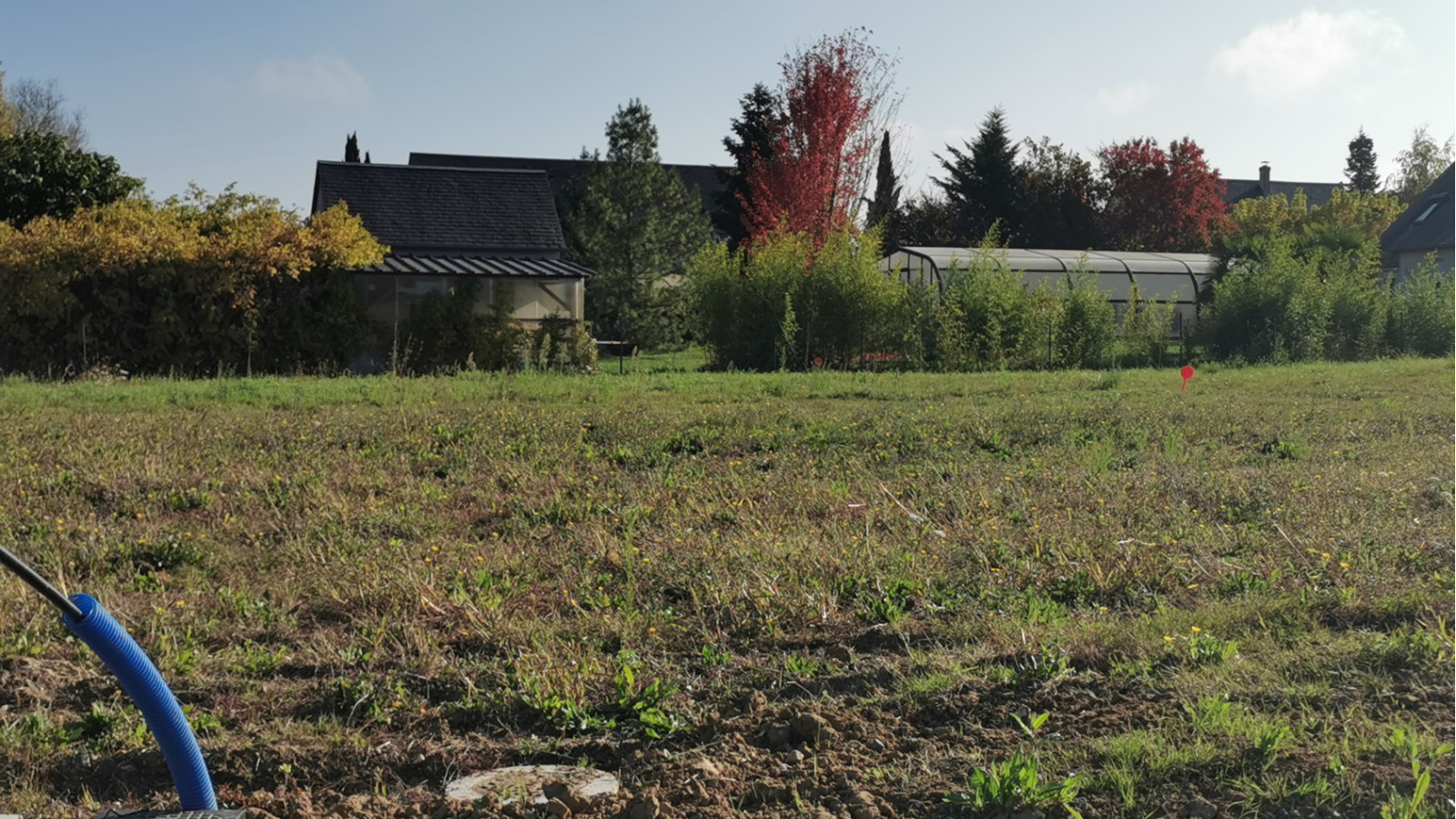 Terrain constructible de 482m2 à Luynes