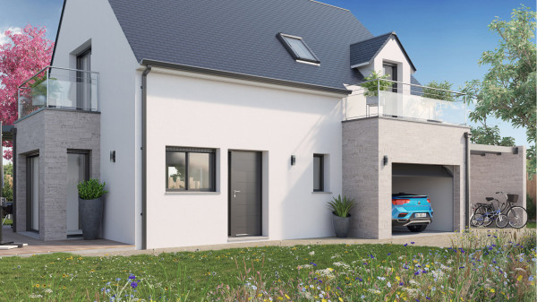 Maison neuve à Montargis avec 2 chambres sur terrain de 307m2 - image 2