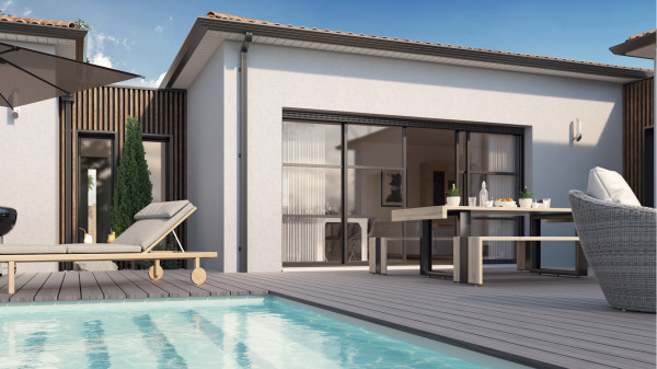 Maison neuve à Yzeures-sur-Creuse avec 4 chambres sur terrain de 1530m2 - image 3