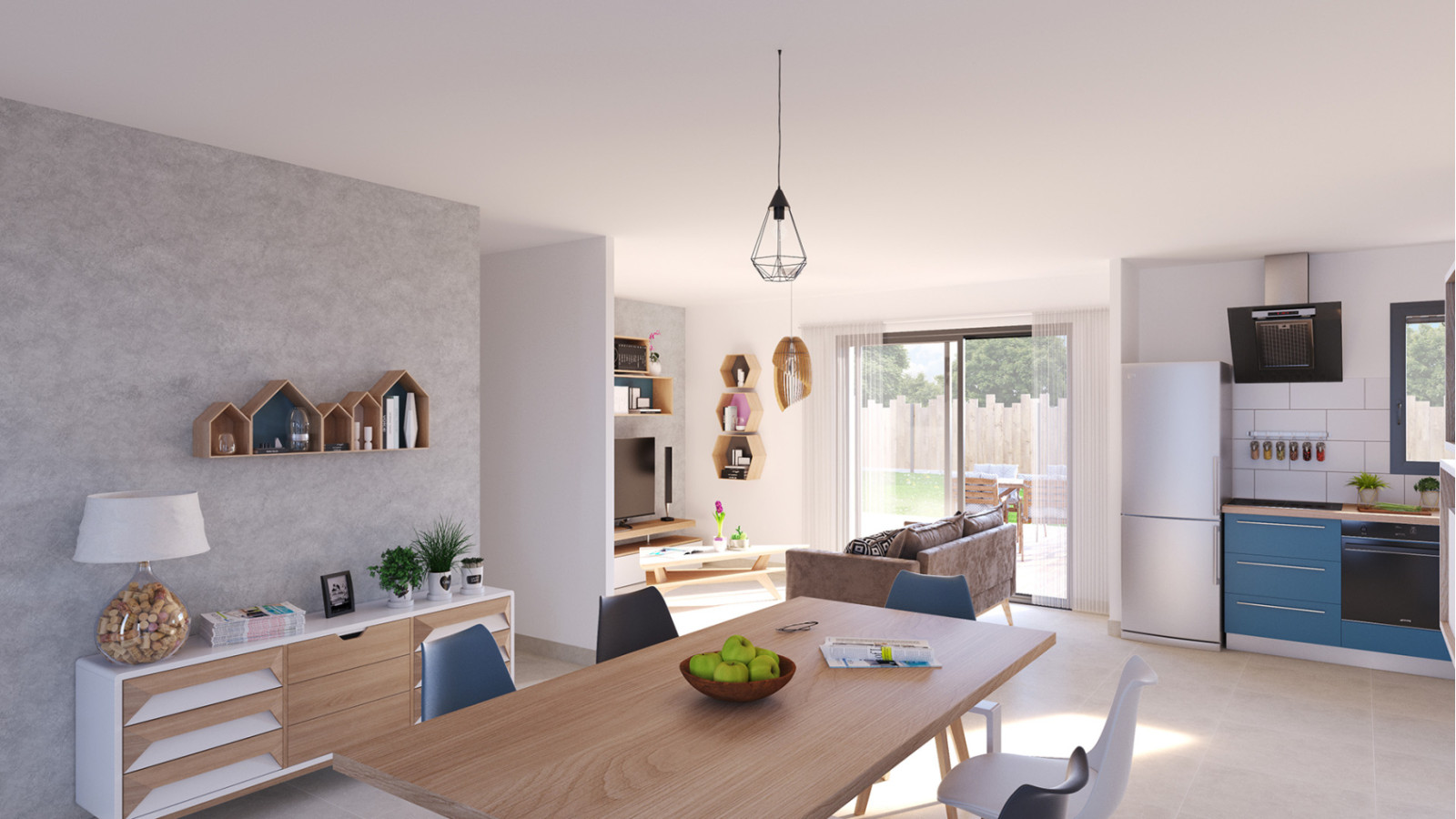 Maison neuve à Huisseau-sur-Mauves avec 2 chambres sur terrain de 744m2 / image 5