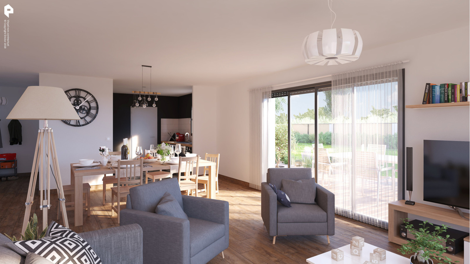 Maison neuve à Huisseau-sur-Mauves avec 4 chambres sur terrain de 744m2 / image 5