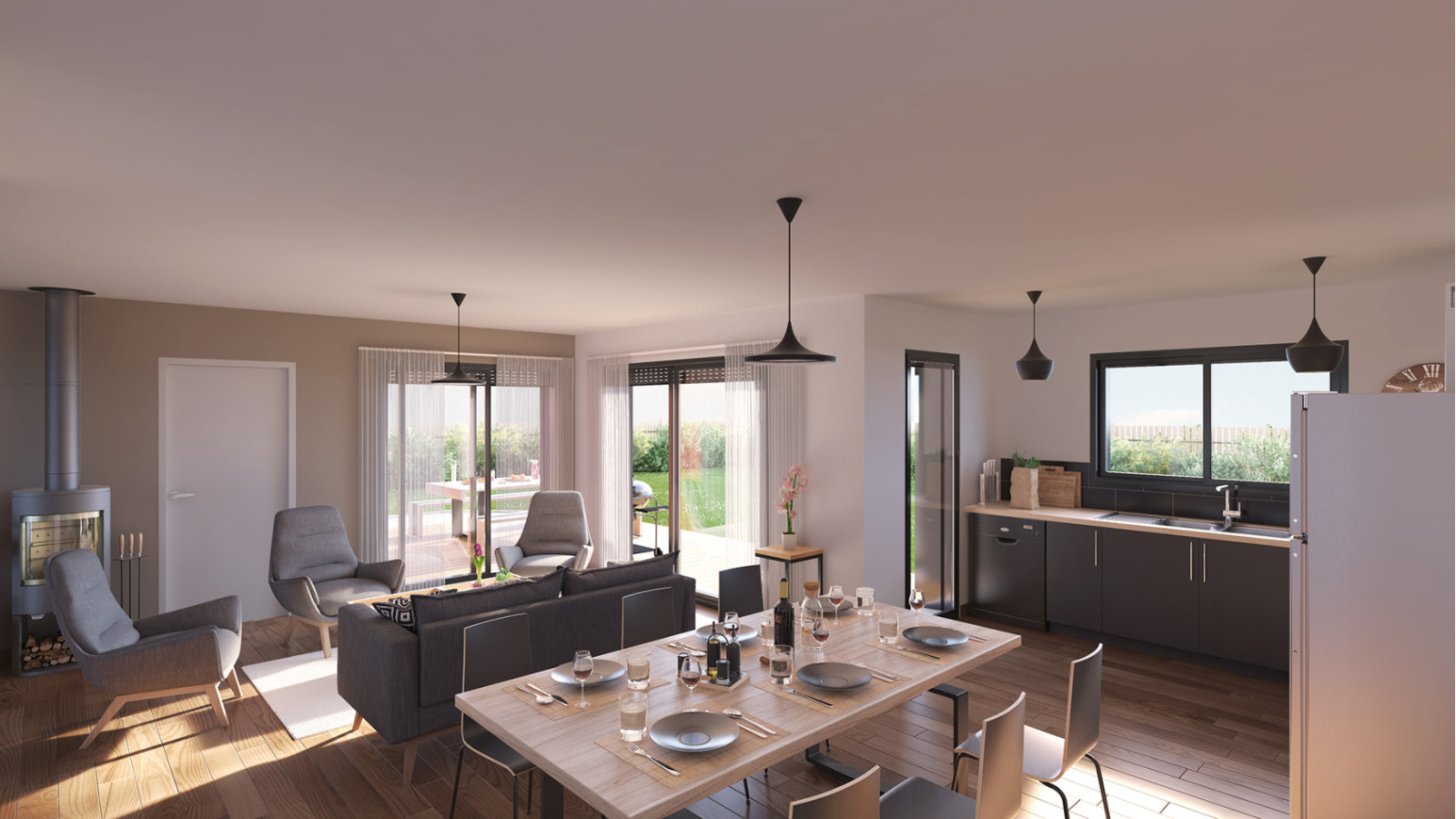 Maison neuve à Chemillé-en-Anjou avec 5 chambres sur terrain de 388m2 / image 5