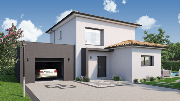 Maison neuve à Saint-Julien-l'Ars avec 4 chambres sur terrain de 687m2 - image 1