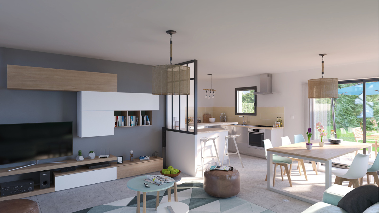 Maison neuve à Vouillé avec 3 chambres sur terrain de 446m2 / image 5