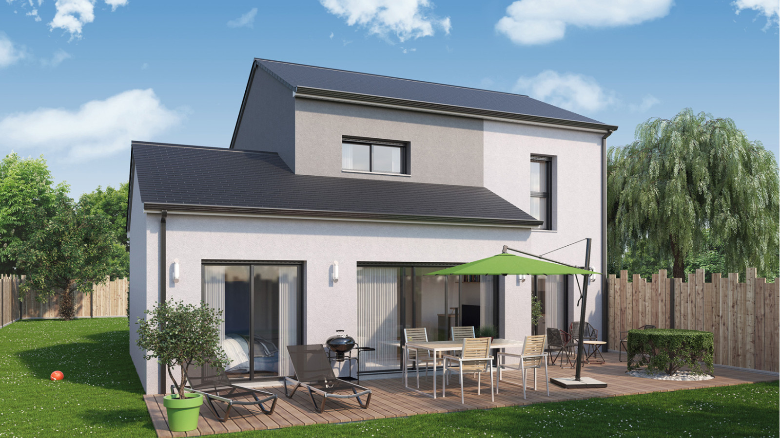 Maison neuve à Olivet avec 4 chambres sur terrain de 651m2 / image 2