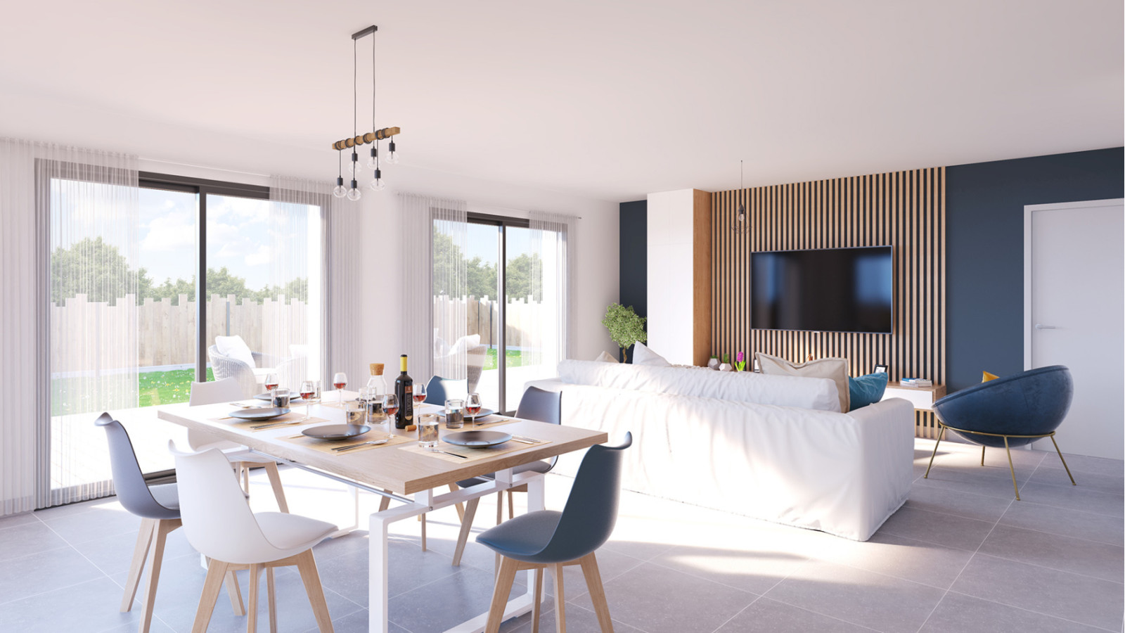 Maison neuve à Huisseau-sur-Mauves avec 4 chambres sur terrain de 744m2 / image 6