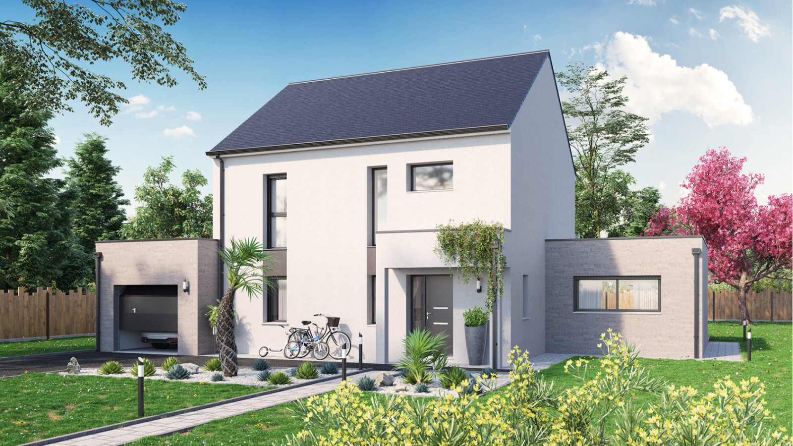 Maison neuve à Huisseau-sur-Mauves avec 4 chambres sur terrain de 744m2 / image 2