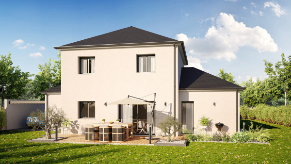 Maison neuve à Chinon avec 4 chambres sur terrain de 1060m2 - image 2