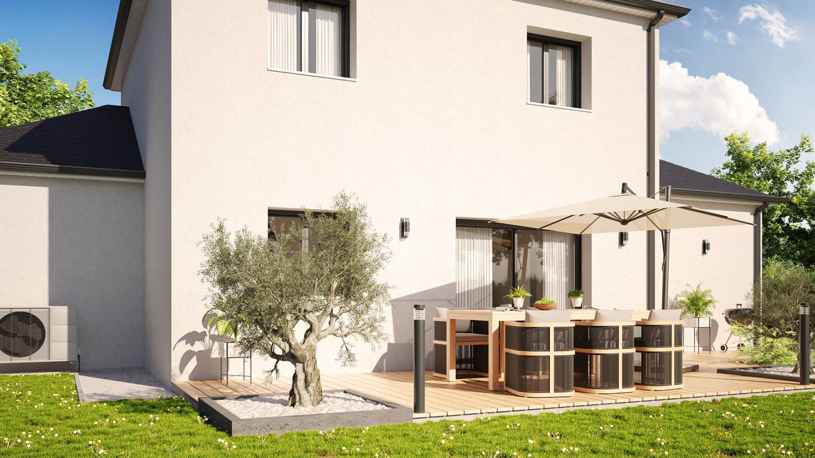 Maison neuve à Chinon avec 4 chambres sur terrain de 1060m2 / image 5