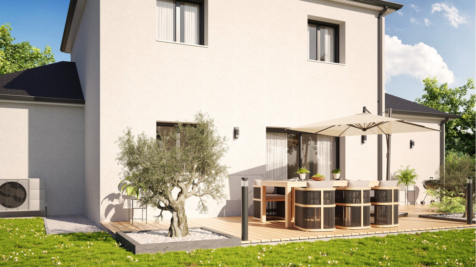 Maison neuve à Olivet avec 4 chambres sur terrain de 617m2 / image 5