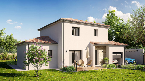 Maison neuve à Mortagne-sur-Sèvre avec 4 chambres sur terrain de 543m2 - image 1