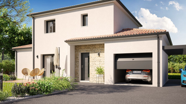 Maison neuve à Mortagne-sur-Sèvre avec 4 chambres sur terrain de 543m2 - image 3