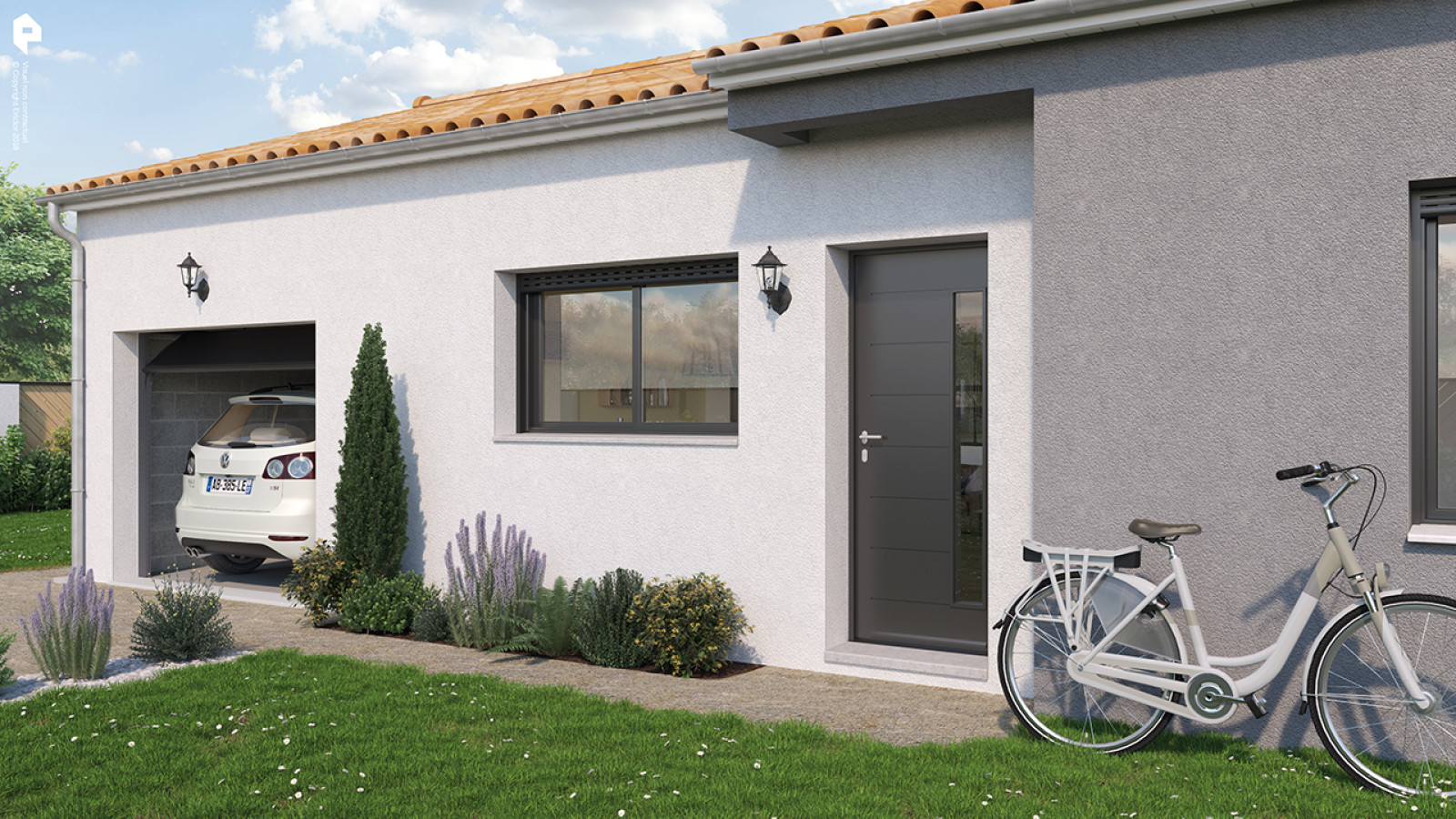 Maison neuve à Poitiers avec 3 chambres sur terrain de 1281m2 / image 5