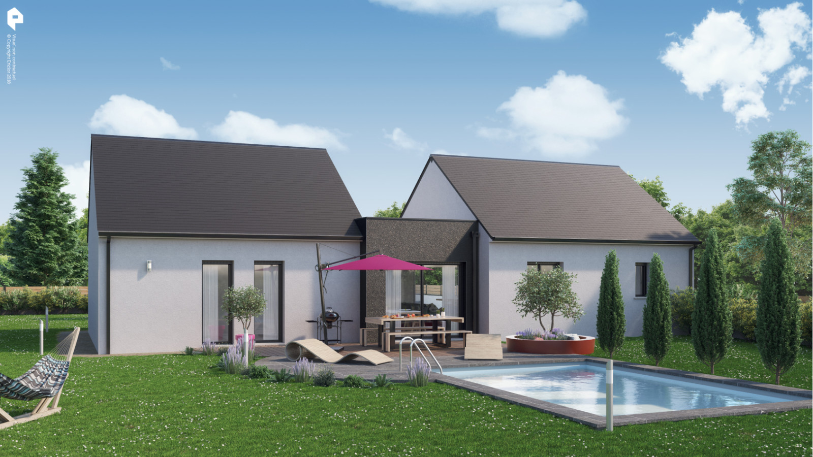 Maison neuve à Ingré avec 4 chambres sur terrain de 620m2 / image 2