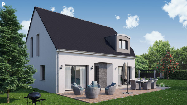 Maison neuve à Montargis avec 3 chambres sur terrain de 3254m2 - image 1