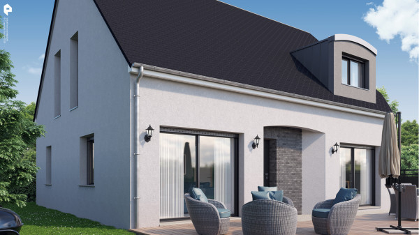 Maison neuve à Montargis avec 3 chambres sur terrain de 3254m2 - image 3