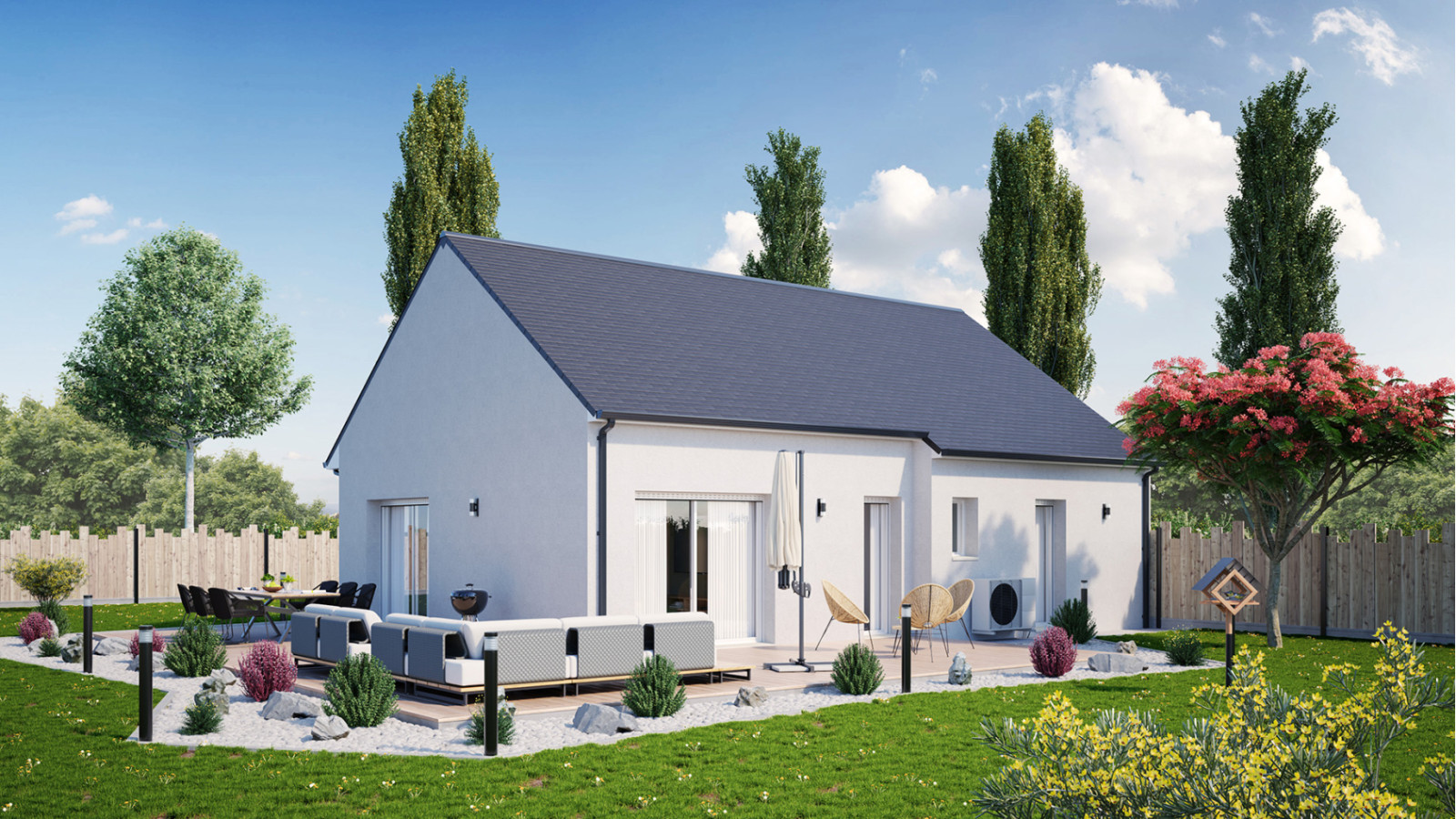 Maison neuve à Noyers-sur-Cher avec 2 chambres sur terrain de 3100m2 / image 2