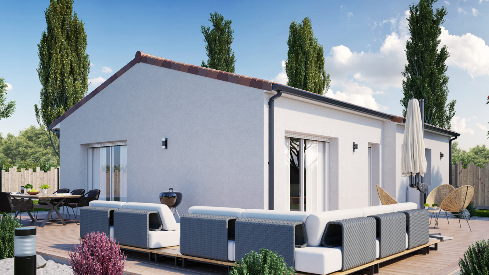 Maison neuve à Poitiers avec 2 chambres sur terrain de 1281m2 / image 5