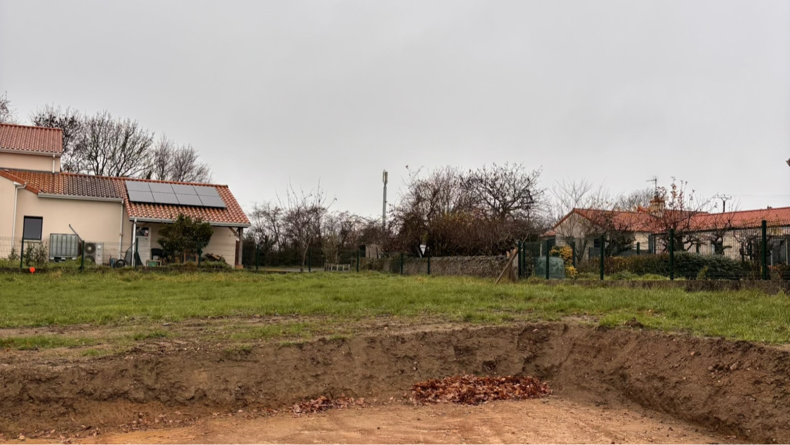 Terrain constructible de 400m2 à Mauges-sur-Loire