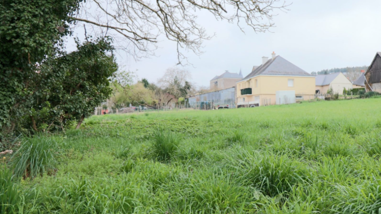 Terrain constructible de 630m2 à Les Bois d'Anjou