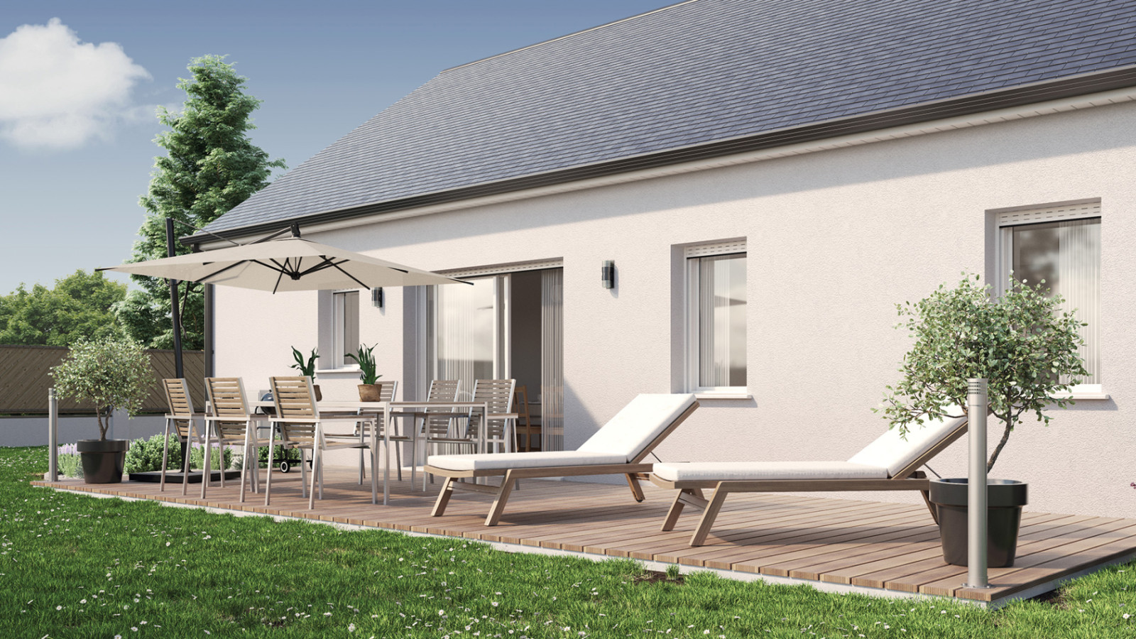 Maison neuve à Amilly avec 4 chambres sur terrain de 1224m2 / image 5