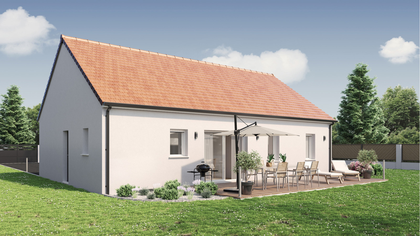 Maison neuve à Meung-sur-Loire avec 4 chambres sur terrain de 380m2 / image 2
