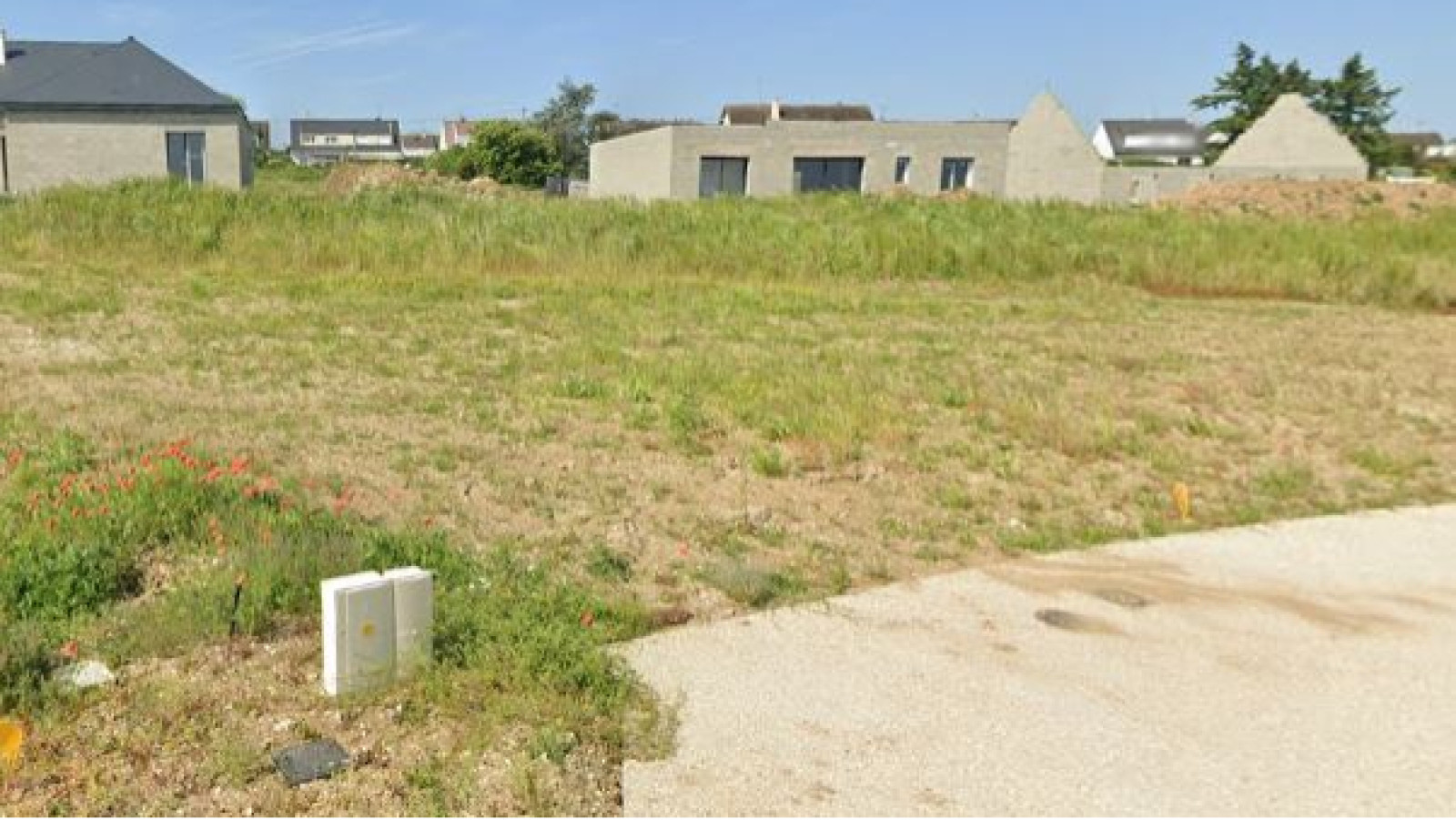 Terrain constructible de 499m2 à Vendôme