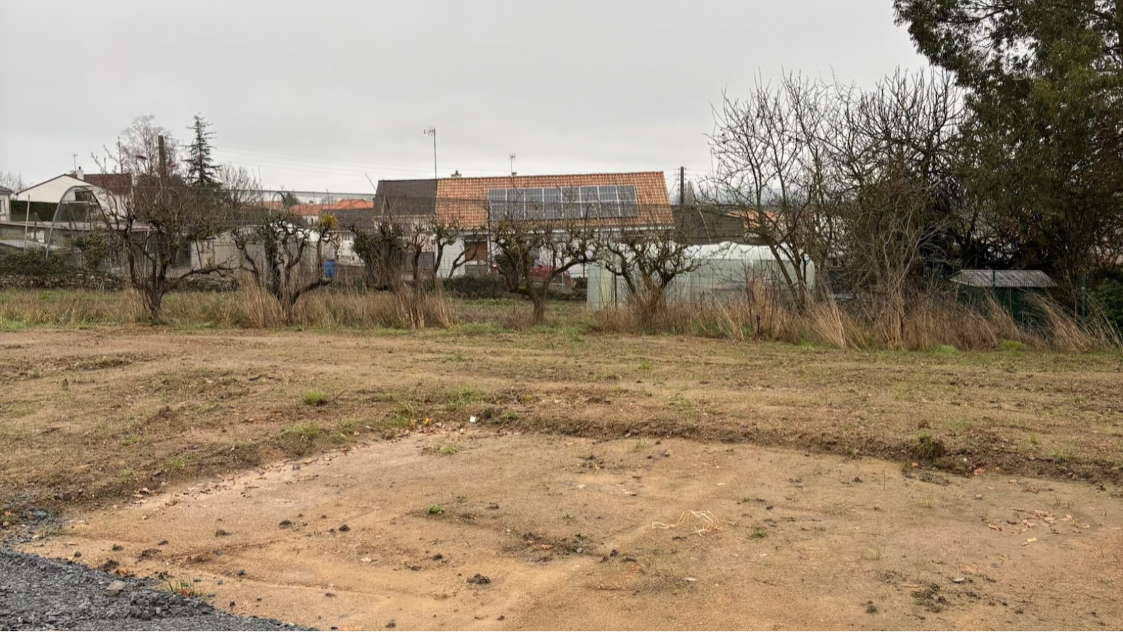 Terrain constructible de 370m2 à Mauges-sur-Loire