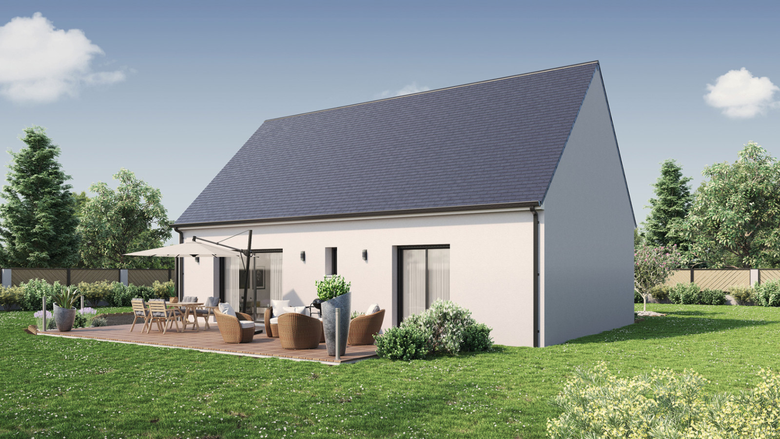 Maison neuve à Saumur avec 2 chambres sur terrain de 407m2 / image 3