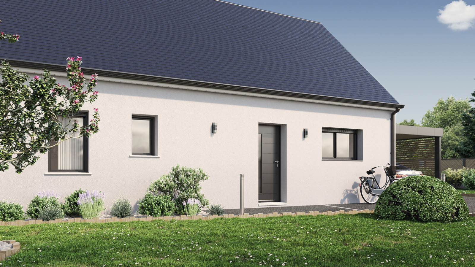 Maison neuve à Saumur avec 2 chambres sur terrain de 407m2 / image 4