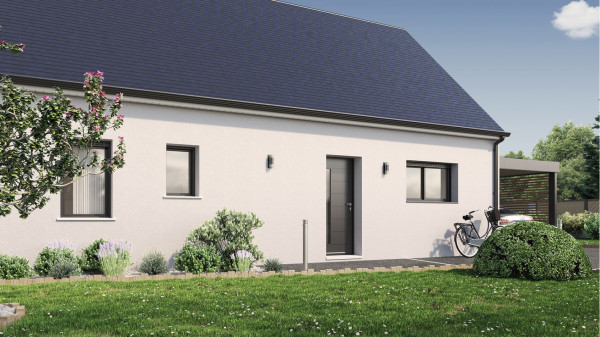 Maison neuve à Darvoy avec 2 chambres sur terrain de 540m2 - image 3