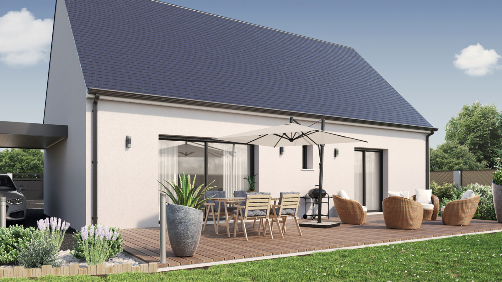 Maison neuve à Saumur avec 2 chambres sur terrain de 407m2 / image 5