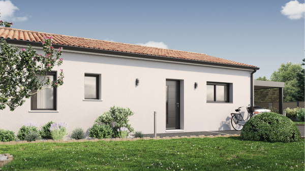 Maison neuve à Saint-Julien-l'Ars avec 2 chambres sur terrain de 687m2 - image 3