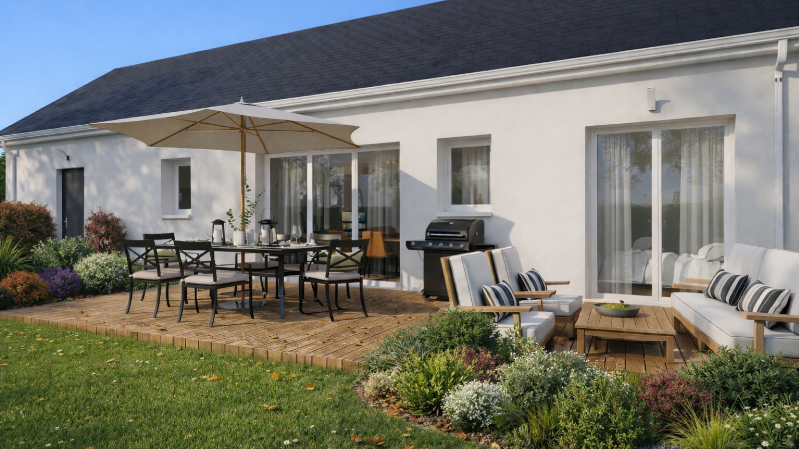 Maison neuve à Fréville-du-Gâtinais avec 2 chambres sur terrain de 973m2 / image 5