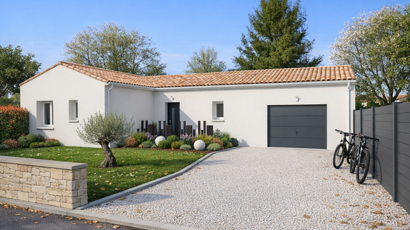 Maison neuve à Sommières-du-Clain avec 2 chambres sur terrain de 625m2 / image 2