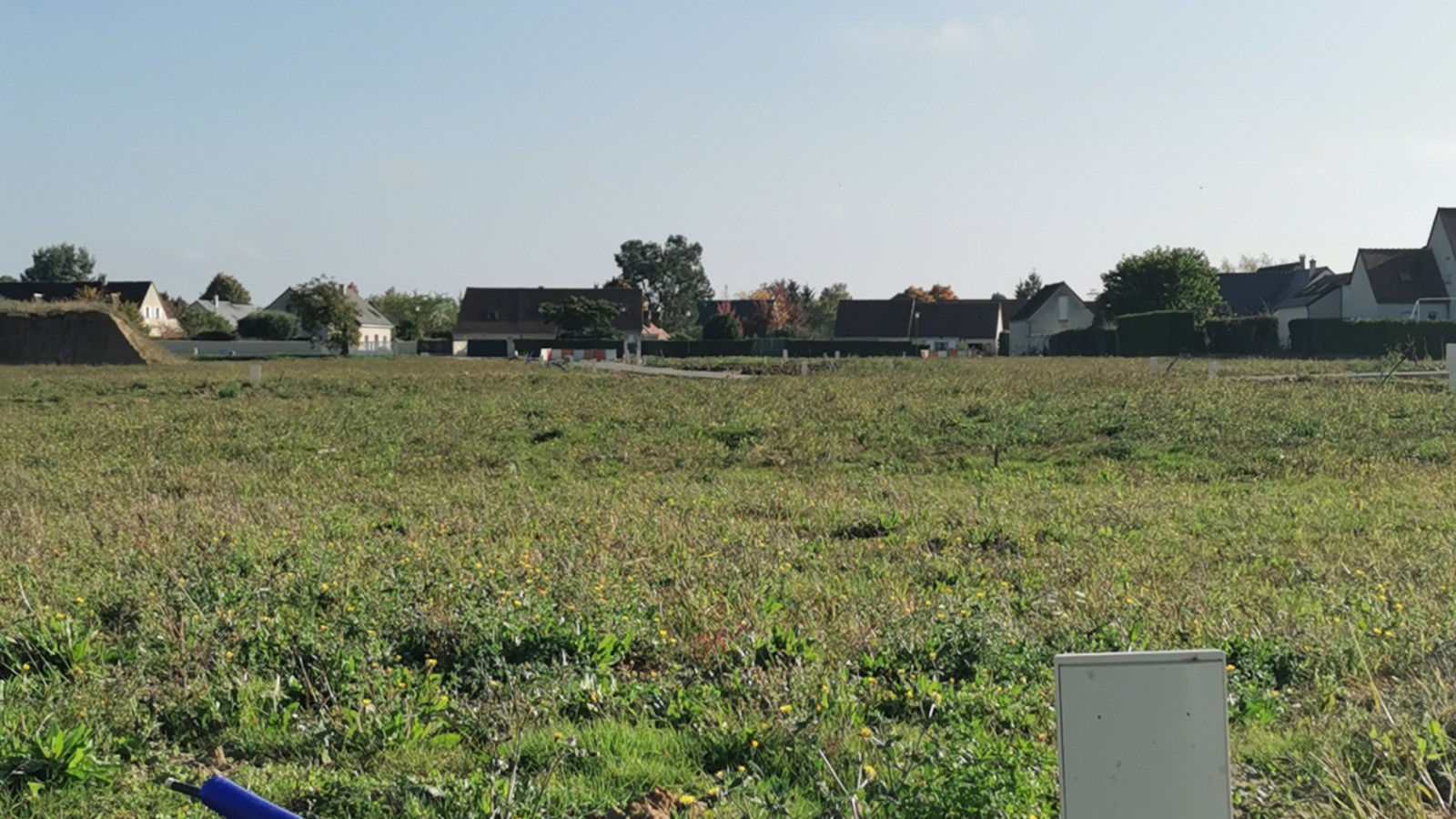Terrain constructible de 269m2 à Luynes