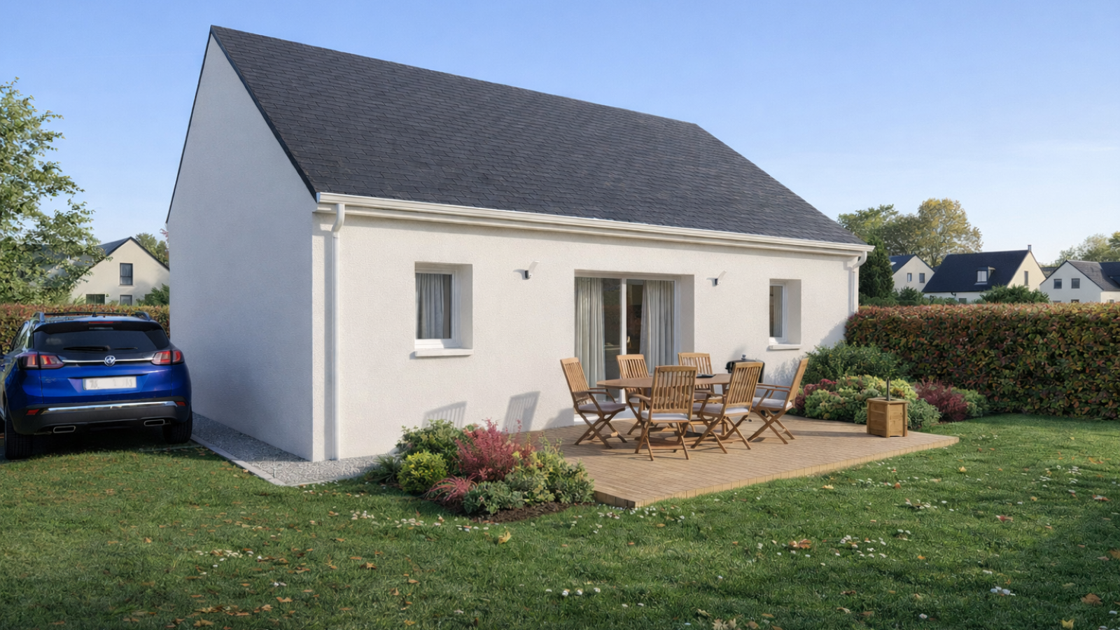 Maison neuve à Longuenée-en-Anjou avec 2 chambres sur terrain de 559m2 / image 3