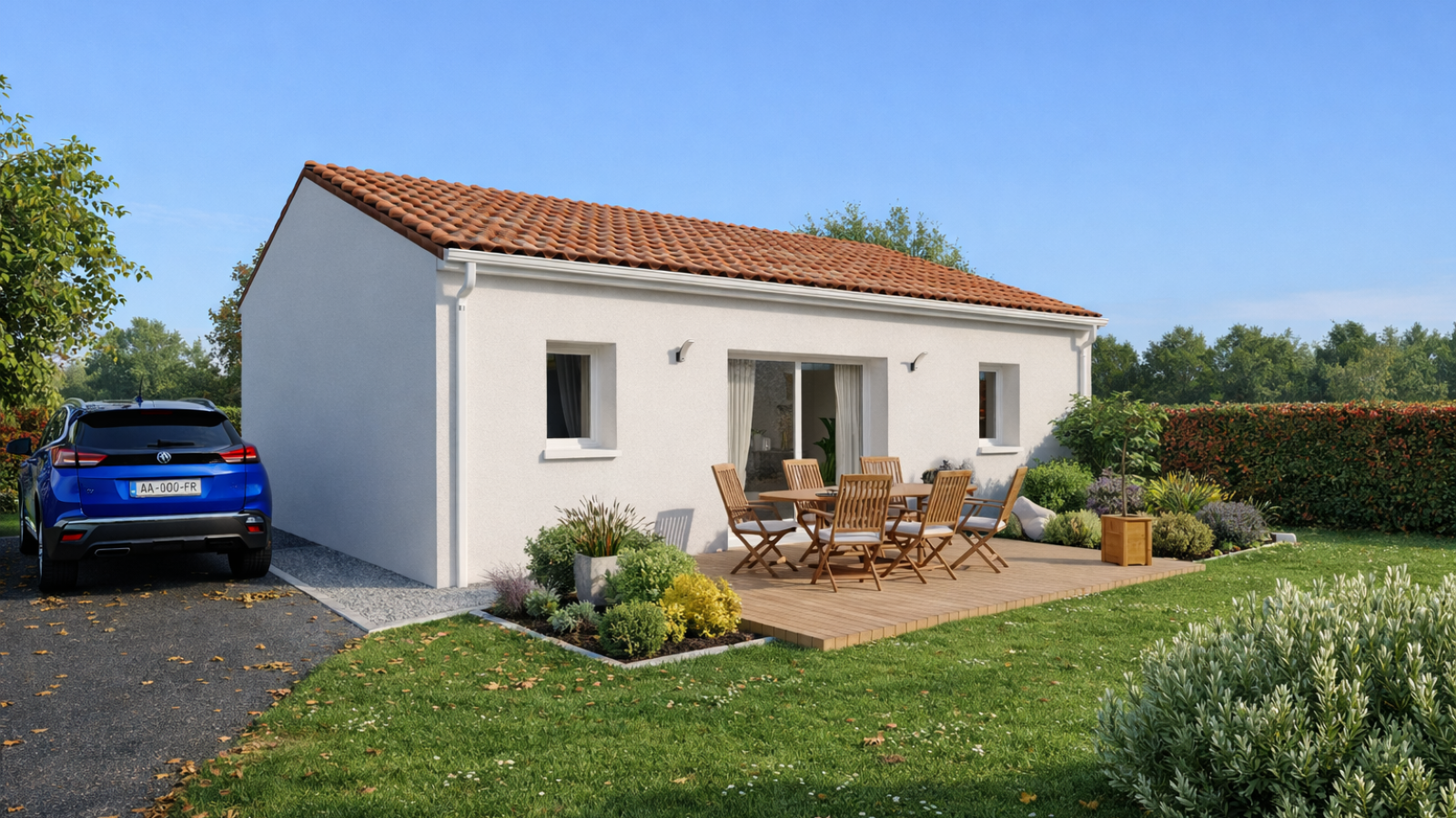 Maison neuve à Vivonne avec 2 chambres sur terrain de 507m2 / image 2