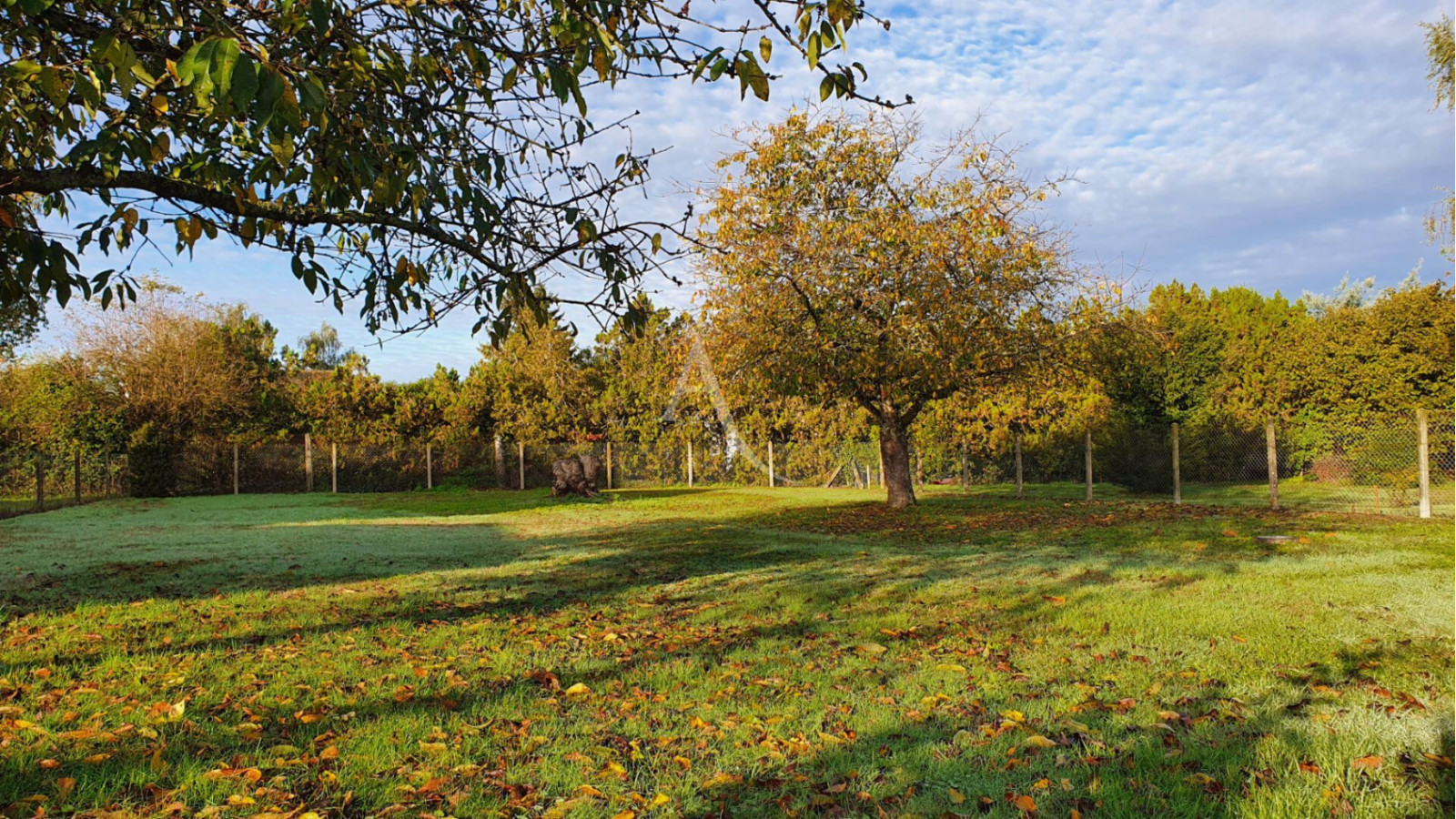 Terrain constructible de 554m2 à Saint-Paterne-Racan
