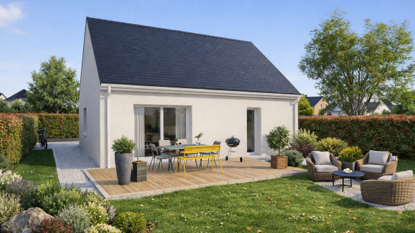 Maison neuve à Saumur avec 1 chambres sur terrain de 407m2 - image 2