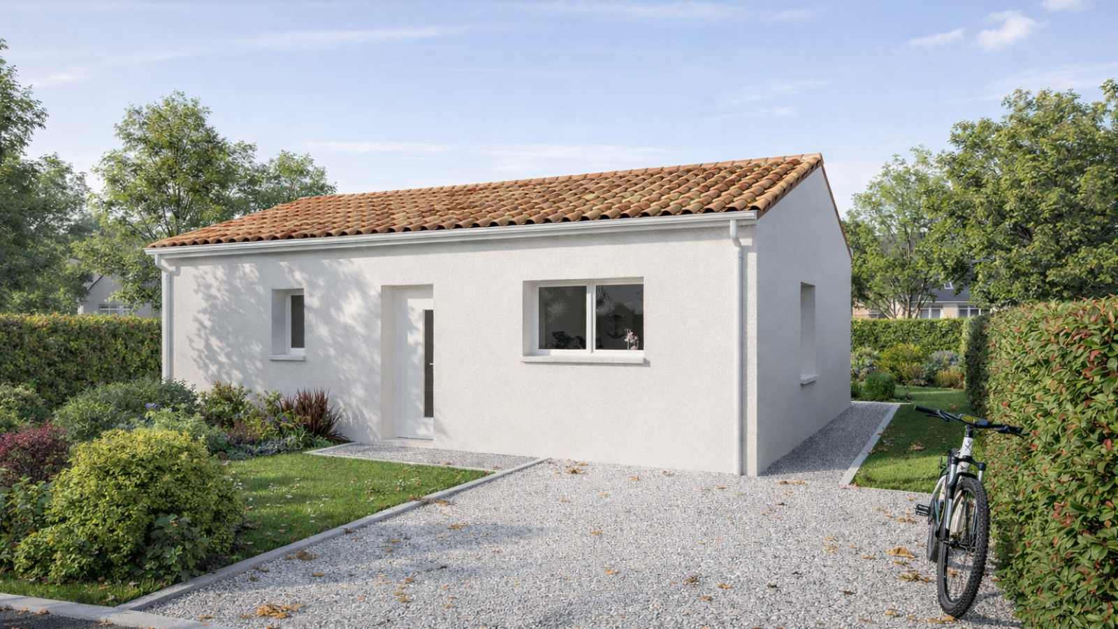 Maison neuve à Mortagne-sur-Sèvre avec 1 chambres sur terrain de 436m2 / image 2